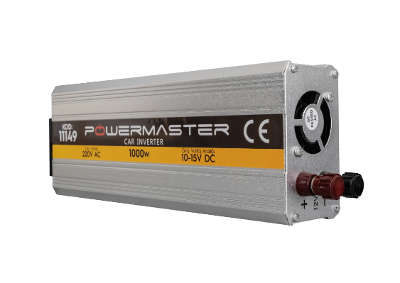 Powermaster 12 volt-1000watt modified sinüs inverter