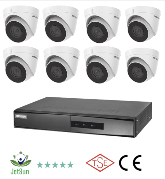 Hikvision 8’li Kamera Seti