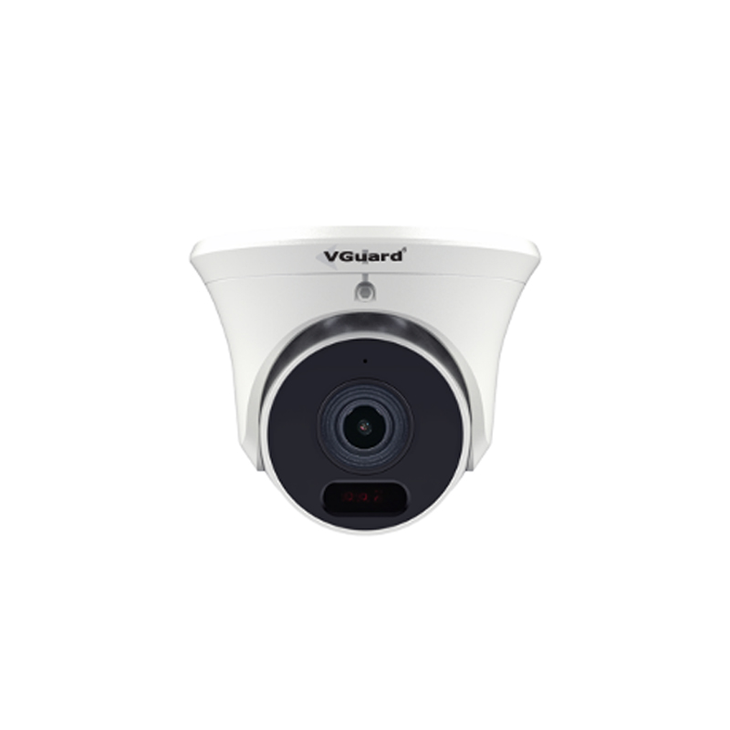 VGuard VG-436A-DFSW 4MP IP 3.6mm Sabit Lens H.265+ Sesli Starlight TrueWDR Dome Güvenlik Kamerası