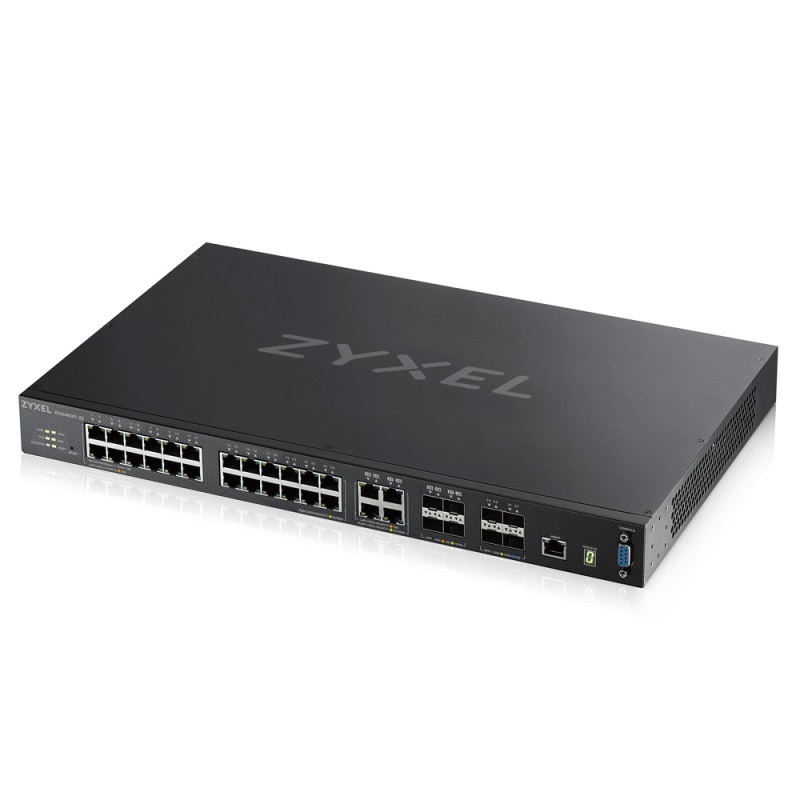  ZYXEL XGS-4528F ZYXEL 24xDual Personality GbE Port+L3 Yönetilebilir Switchler (Managed)