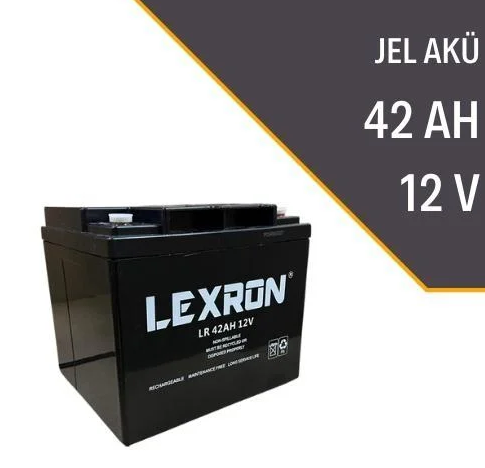 Lexron 42 amper jel akü 12V