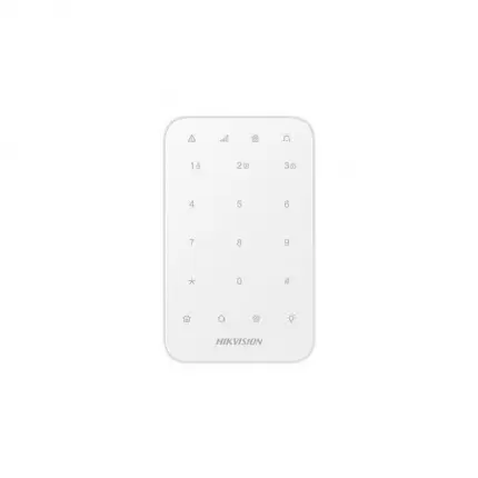 Hikvision DS-PK1-E-WE 868MHZ Kablosuz Keypad Beyaz Renk