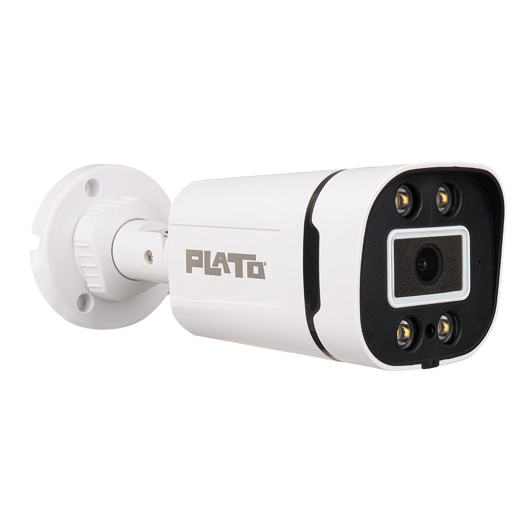 Plato PL-23840 2Mp 4 Warm Ledli 3.6 MM Gece Renkli Görüş Plastik Kasa Ahd Bullet Kamera