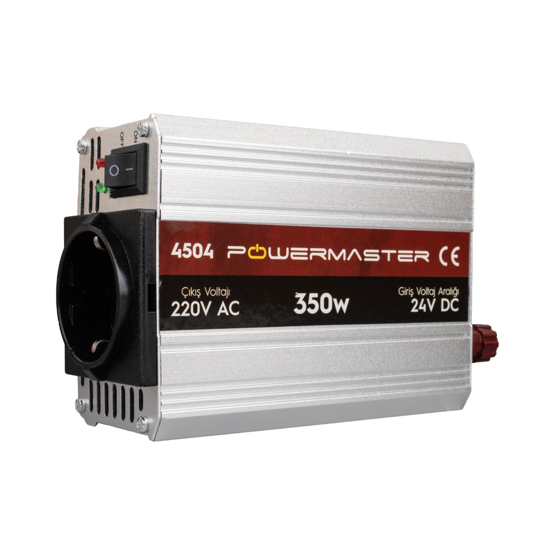 PowerMaster PM-4504 24 Volt - 350 Watt Modified Sinüs Inverter