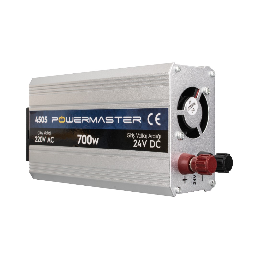 PowerMaster PM-4505 24 Volt - 700 Watt Modified Sinüs Inverter