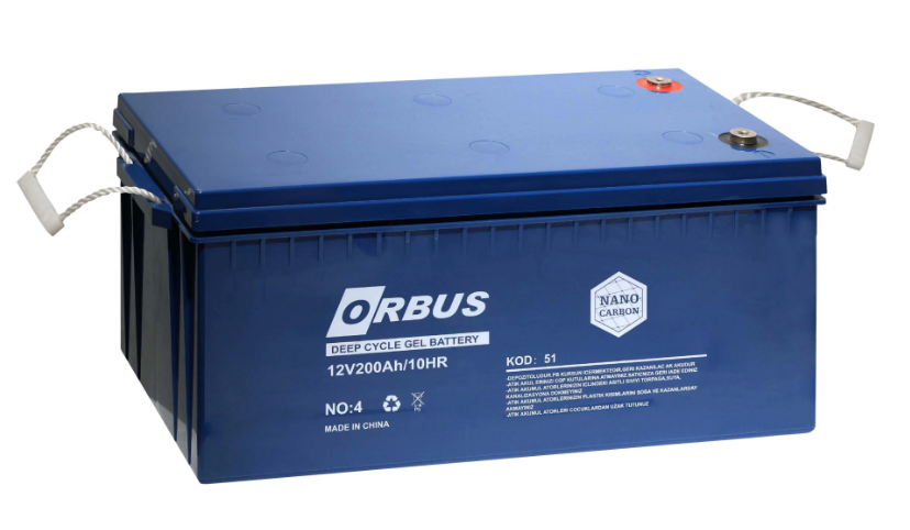 Orbus 12 Volt 200 Amper Jel Akü 