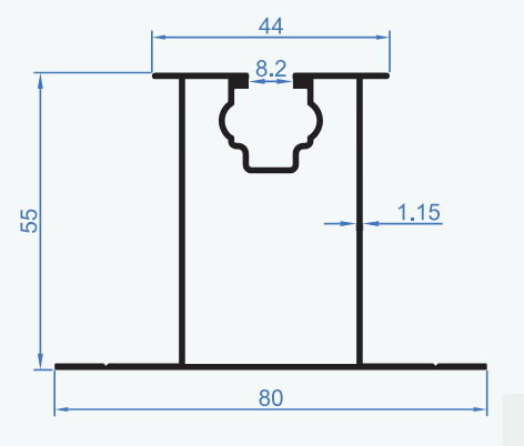 SteelTech H55 Klasik profil 