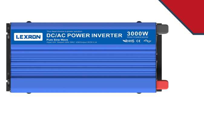 Lexron 3000 Watt - 12 Volt Tam sinüs inverter