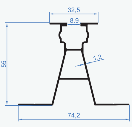 SteelTech H55 A Profil 