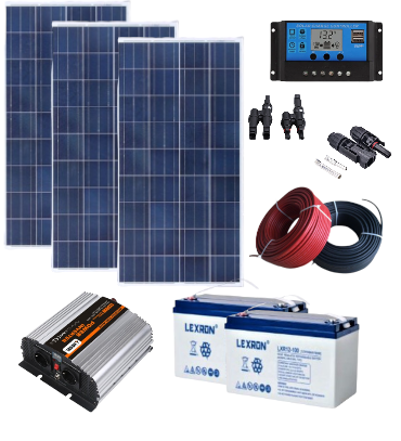 Solar Paket 1.3KW Mini Buzdolabı Seti 