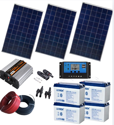 Solar Paket 1.2KW Büyük Buzdolabı Paketi 