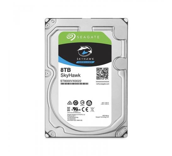 Seagate 8TB SkyHawk/SV Güvenlik Diski