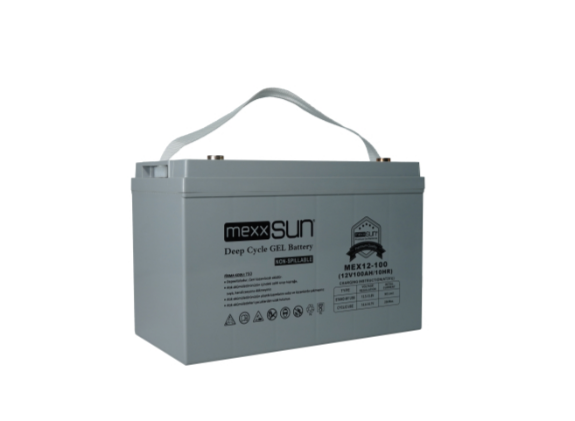 Mexxsun 100 amper 12 volt jel akü 