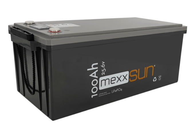 MEXXSUN Lityum Akü 25,6V 100Ah (LiFePo4) 2560Wh