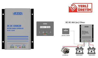 Havensis Mini SolaR MPPT şarj kontrol cihazı DCDC-1224 12/24V- 30A