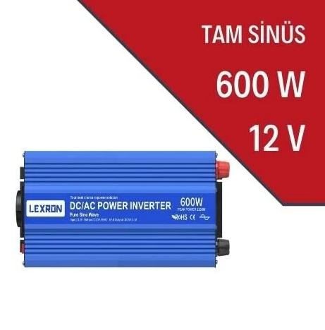 Lexron 600W inverter 12 volt tam sinüs