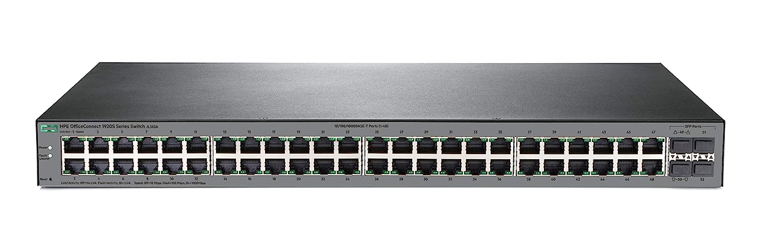 Hp 1020 s 48 port 24 port poe gigabit 24 port gigabit sfp 