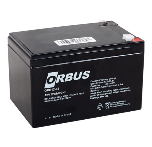 Orbus 12 volt- 12 amper akü