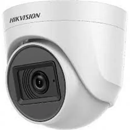 Hikvision DS-2CE76D0T-ITPFS 2MP 2.8MM 20MT IR Dahili Mikrofon Plastik Kasa 4IN1 Dome Kamera