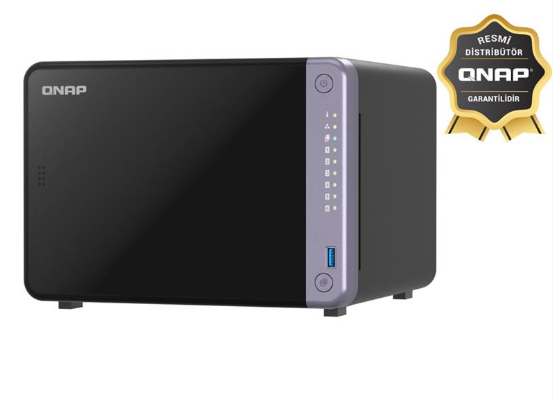 QNAP TS-632X-4GB ram 6 hdd yuvalı tower nas