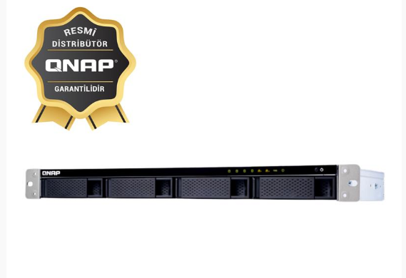 QNAP TS-431XEU-2GB ram 4 hdd yuvalı rack nas