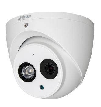 Dahua HAC-HDW1200EM-A-0280B 2Mp 2.8MM 50MT IR Dahili Sesli Metal Kasa 4IN1 Dome Kamera