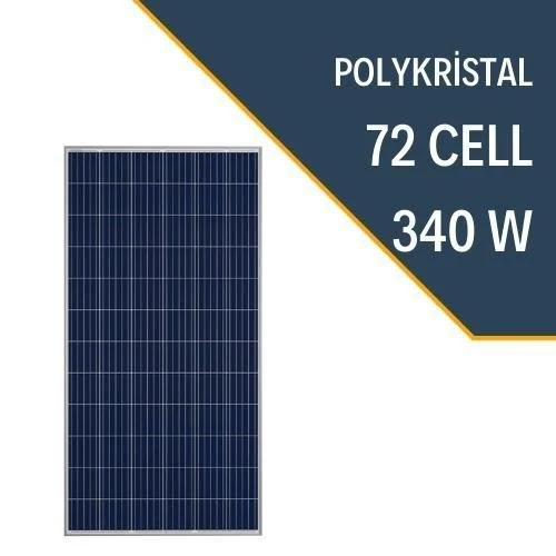 340W Polykrıstal Güneş Paneli