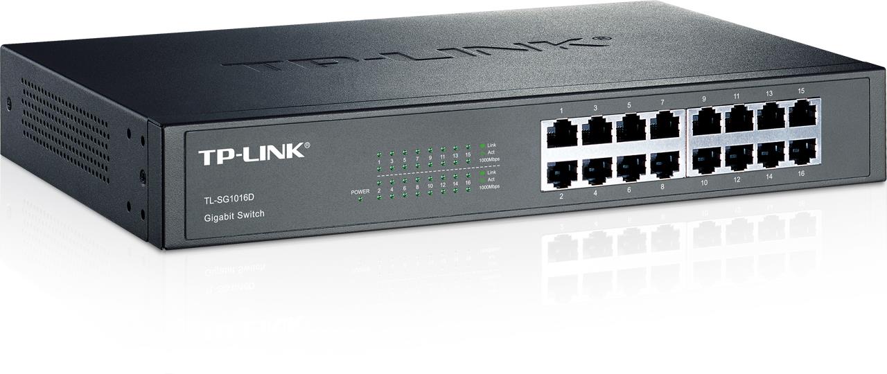 Tp link TL-SG1024D 24 Port 10/100/1000 Gigabit Rackmount Switch