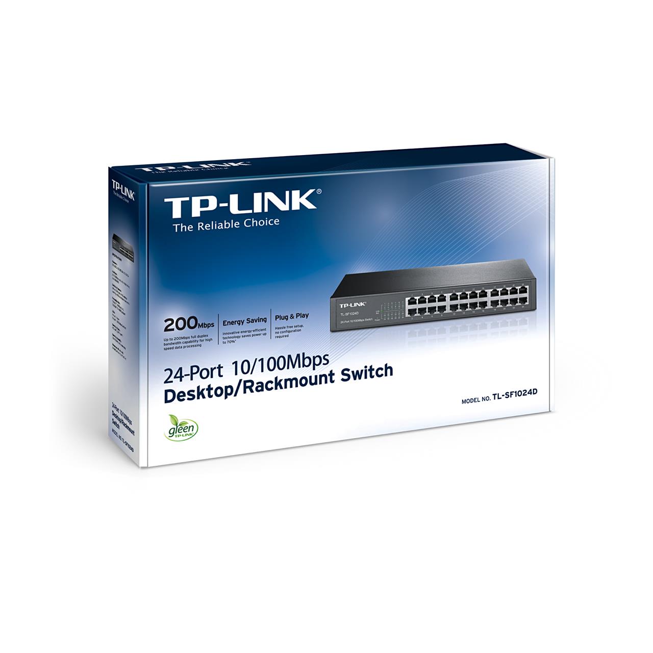 Tp link TL-SF1024D 24 Port 10/100 Masaüstü Switch