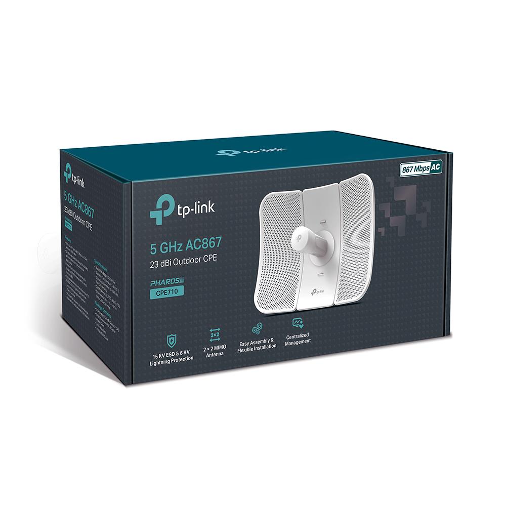 Tp link CPE710 5GHZ 867MBPS 23DBI Dış Ortam Access Point