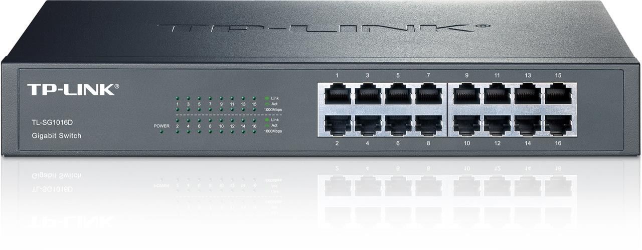 Tp link  TL-SG1016D 16 Port 10/100/1000 Gbit Switch