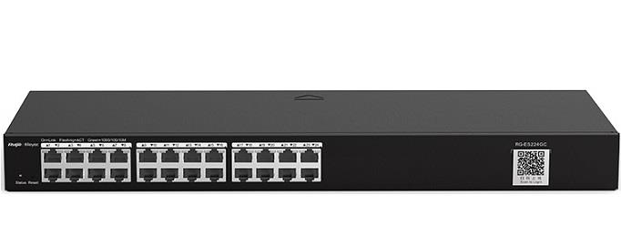 Ruijie Reyee RG-ES224GC 24PORT Gigabit Rackmount Cloud Yönetilebilir Switch