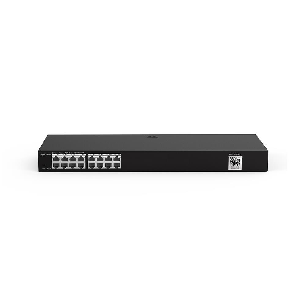 Ruijie Reyee RG-ES216GC 16 Port Gigabit Rackmount Yönetilebilir Switch