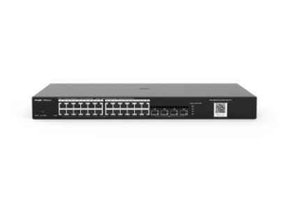 Ruijie Reyee RG-NBS3100-24GT4SFP 24 Port Gigabit + 4XSFP Yönetilebilir Rackmount Switch