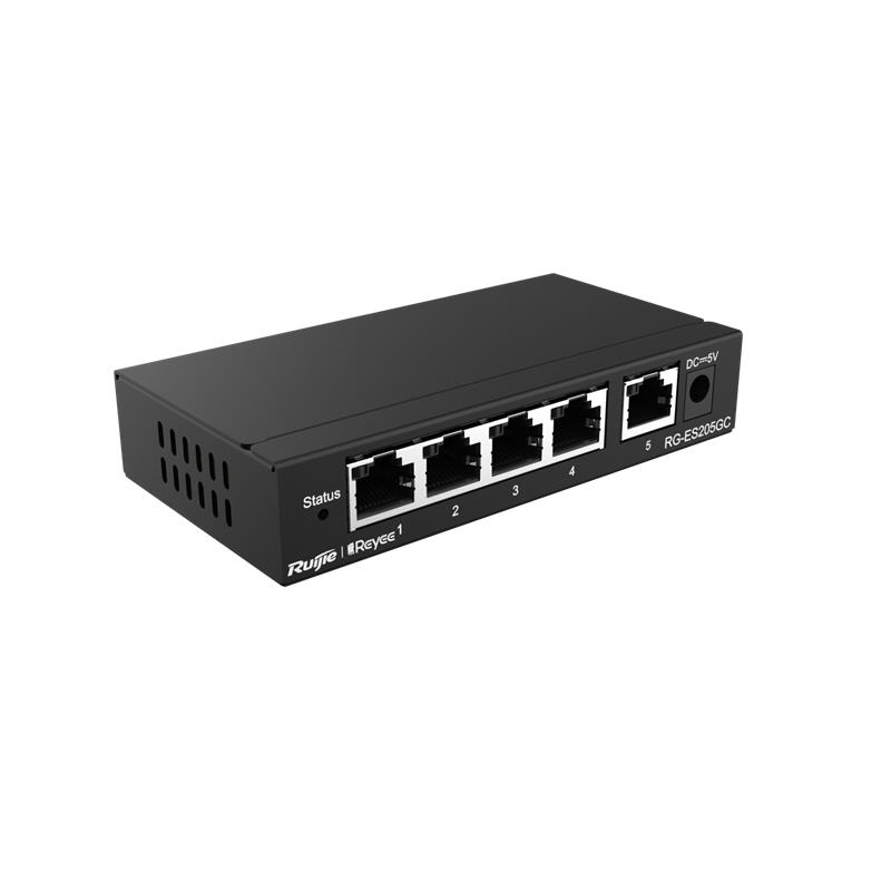 Ruijie Reyee RG-ES205GC 5 Port Gigabit L2 Cloud Yönetilebilir Switch