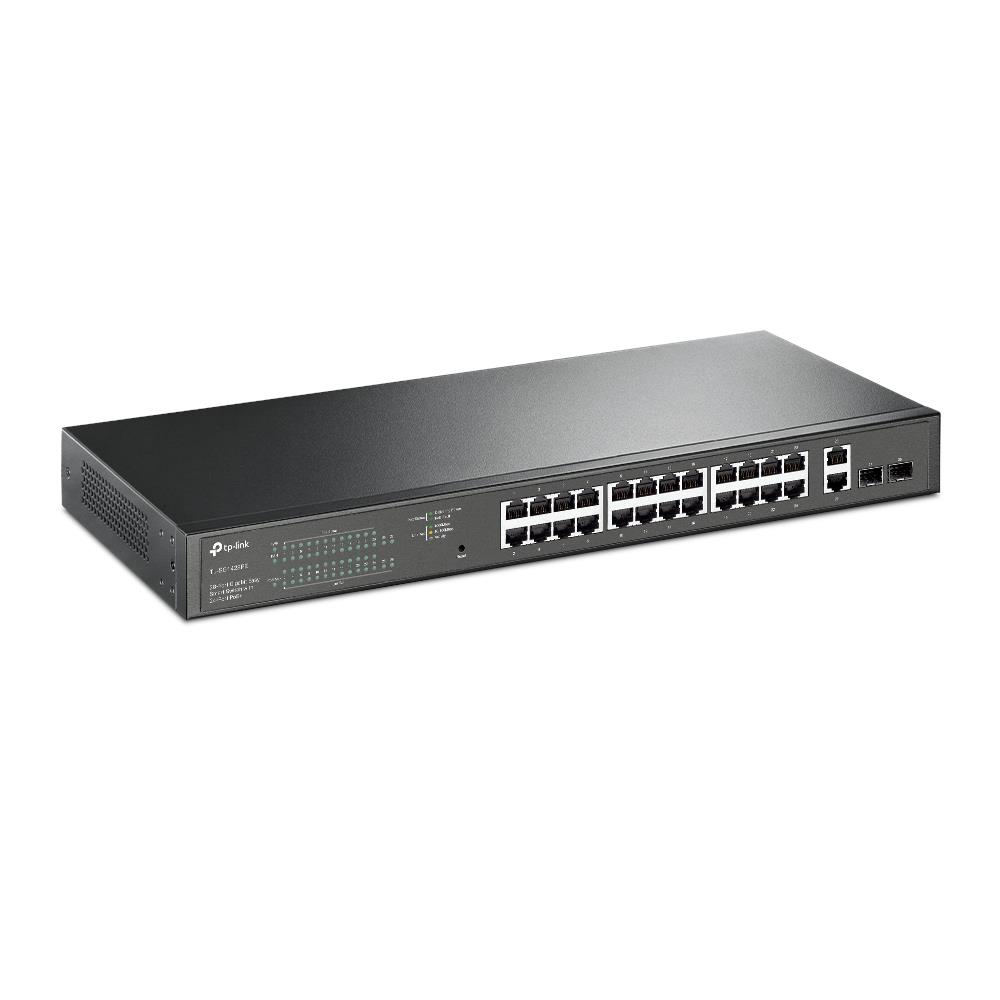 Tp link  TL-SG1428PE 24 Port Gigabit + 2XGB RJ45/ 2XGB SFP 250W Poe Rackmount Switch