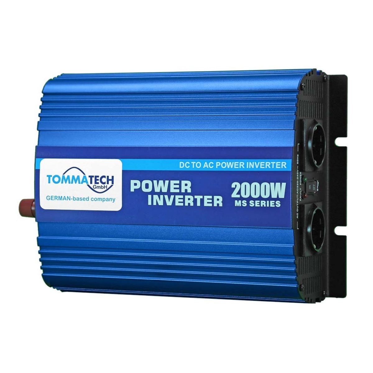 TommaTech MS-2000W 12V Modifiye Sinüs İnverter 2000 W Watt Çevirici İnvertör