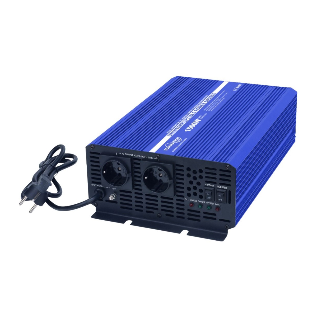 TommaTech UPS 1500 W Watt 12V Modifiye Sinüs Şarjlı İnverter