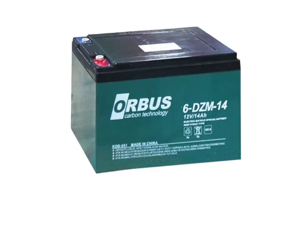 Orbus 12 Volt 14 Amper Jel Akü Fiyatı 