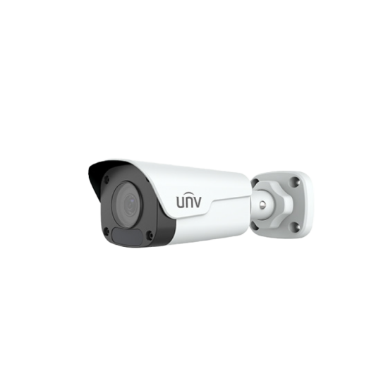 Uniview 4MP IP 2.8mm Sabit Lens H.265+ Bullet Güvenlik Kamerası