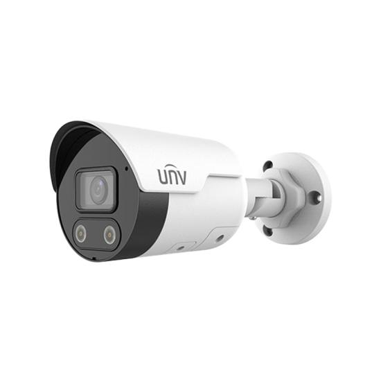 Uniview IPC2122LE-ADF40KMC-WL 2 MP IP 4mm Sabit Lens H.265+ TrueWDR Dahili Hpr-Mik. Bullet Güvenlik Kamerası