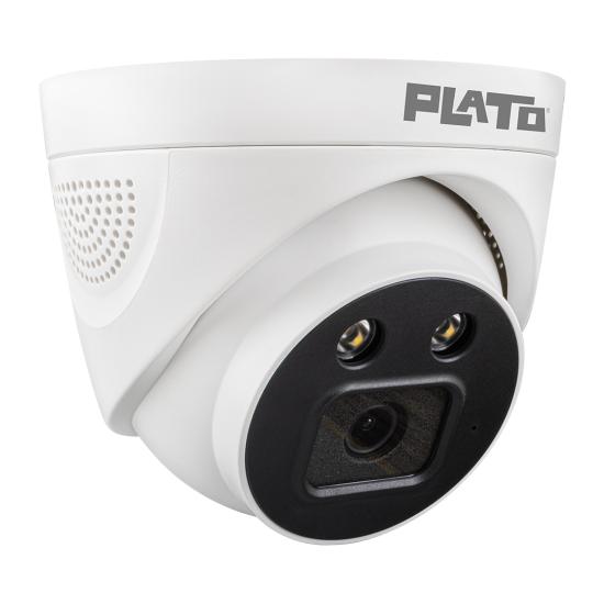 Plato PL-22996 5MP Color VU Mikrofonlu 3.6 mm 2 Atom LED AHD Dome Kamera Özellikleri