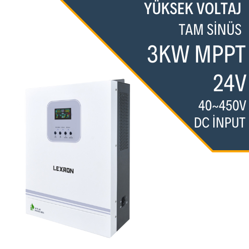 Lexron 3 KW Akıllı MPPT İnverter