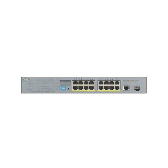  ZYXEL GS1300-18HP ZYXEL 18 PORT YÖNETİLEMEZ POE SWITCH (170 WATT)