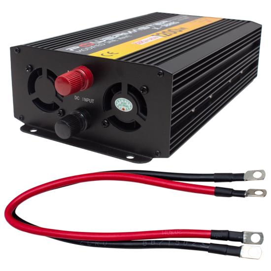 PowerMaster PWR1200-12 Tek Dijital Ekran 12 Volt - 1200 Watt Modified Sinüs Wave Inverter