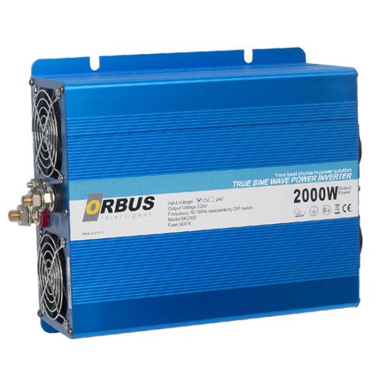 Orbus 12 Volt - 2000 Watt Intelligent Tam Sinüs Inverter