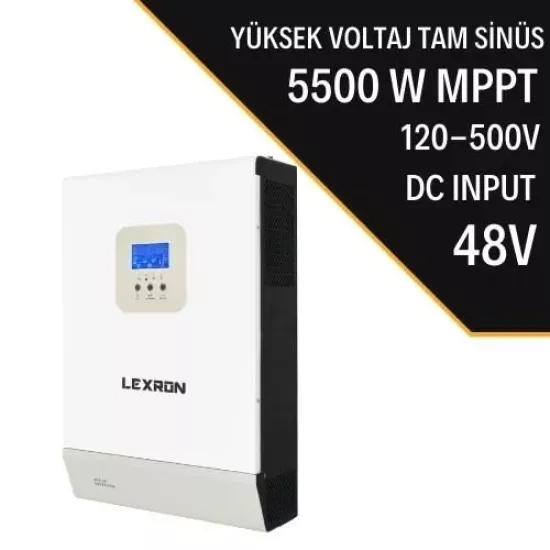 5500W MPPT 120-500V pv input 100A mppt inverter parallenebilir 