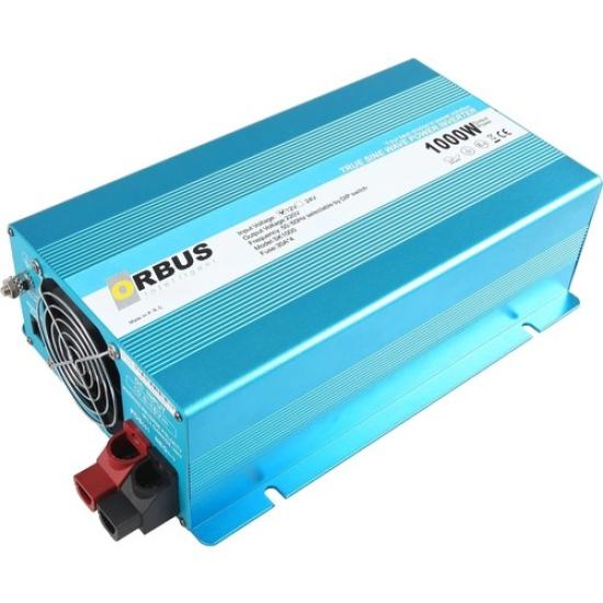 Orbus 12 Volt - 1000 Watt Tam Sinüs Intelligent Inverter