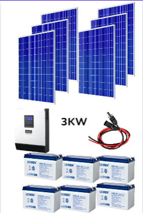 Solar Paket 3KW BAĞ EVİ PAKETİ