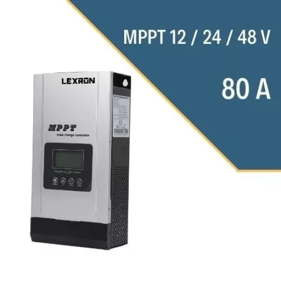 Lexron 80 Amper Mppt Şarj Kontrol Cihazı